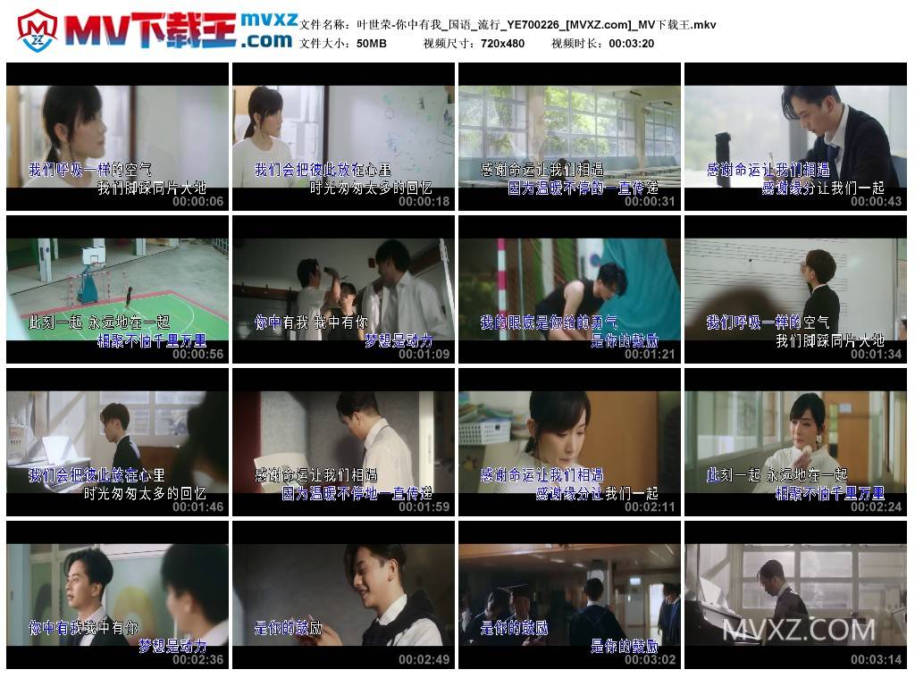 叶世荣-你中有我_国语_流行_YE700226